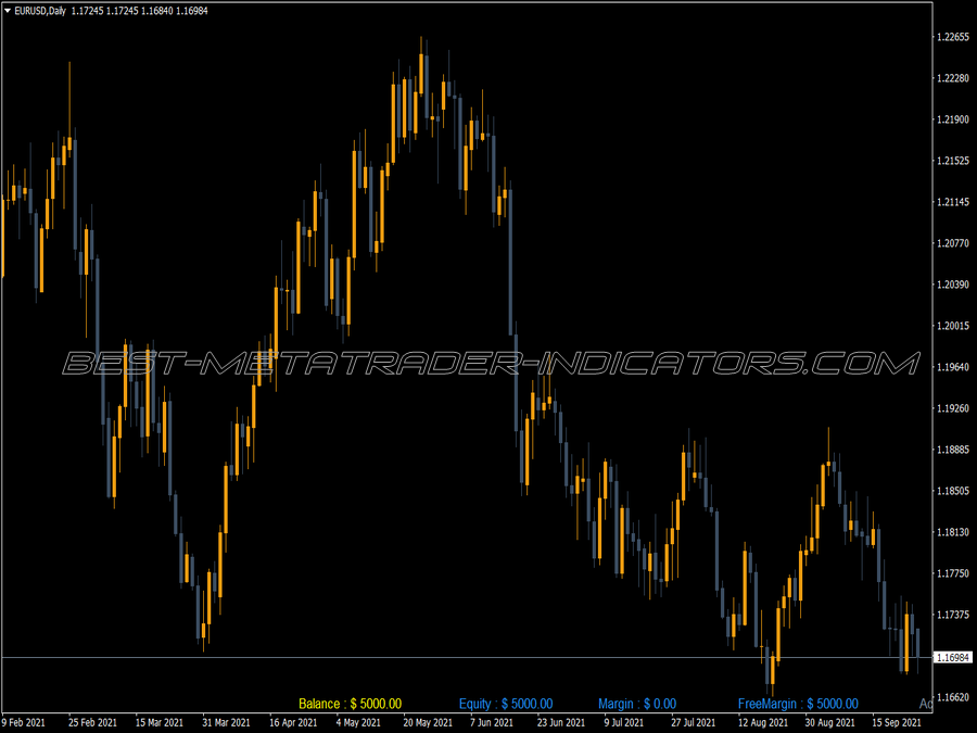 Account Balance Margin Indicator