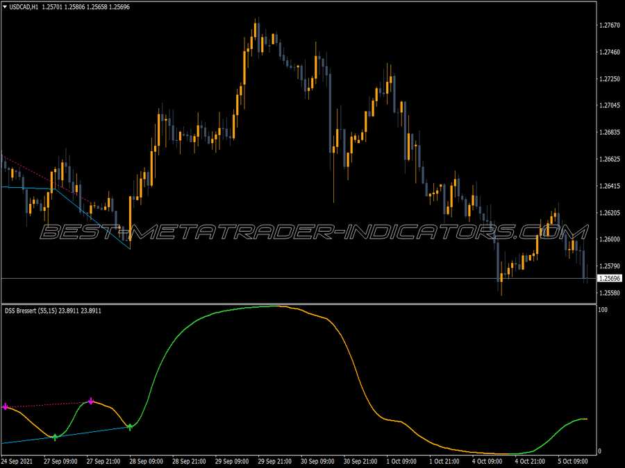 Dss Bressert Fat Nrp Alerts Divergence MT4 Indicator