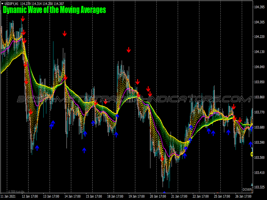 Dynamic Wave Ma Swing Trading System