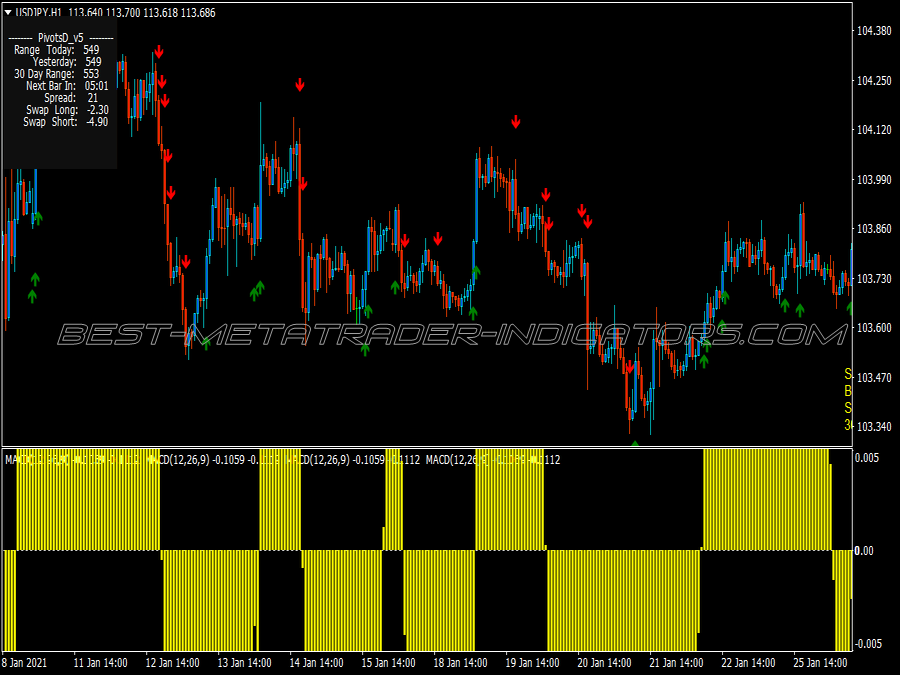 Macd Trend Scalping System for MT4
