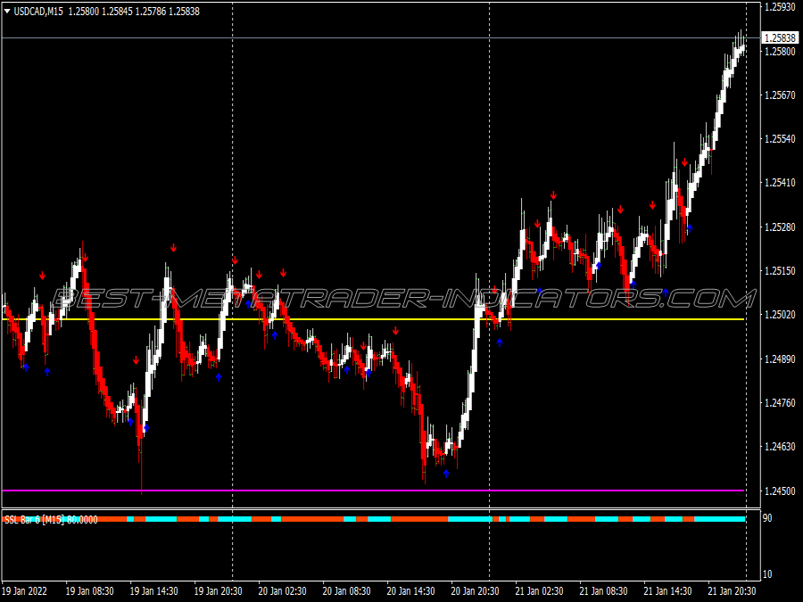 Market Momentum Swing Trading System for MT4