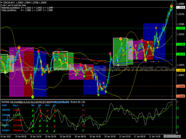 Marsi Box Swing Trading System for MT4