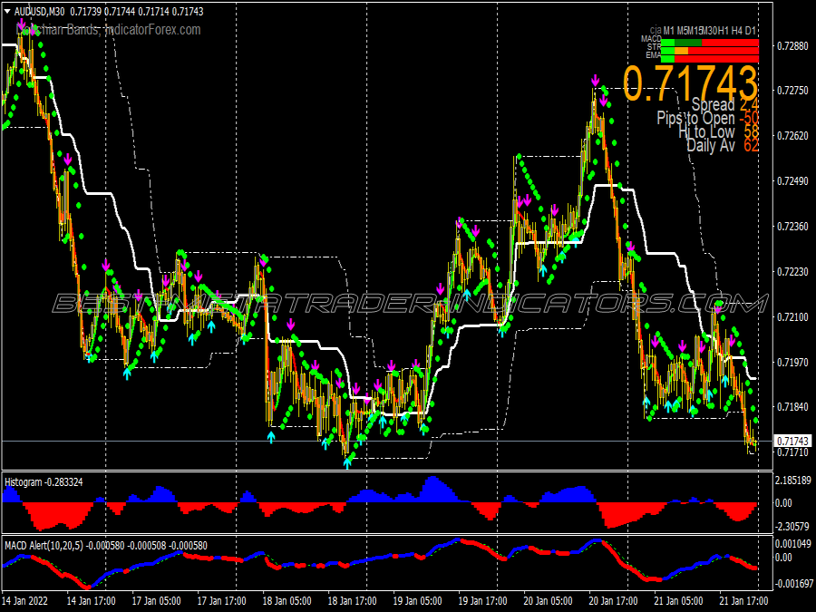 Miracle Donchian Swing Trading System for MT4