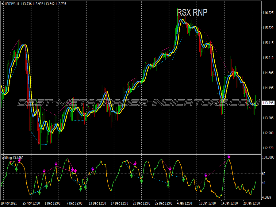 Rsx Rnp Divergence Trading System for MT4