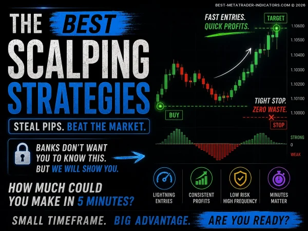 Advanced scalping setup illustration featuring liquidity grabs, trend continuation and smart entry confirmation