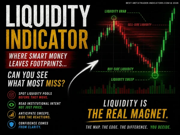 Institutional liquidity indicator revealing hidden forex pressure zones before major price expansion