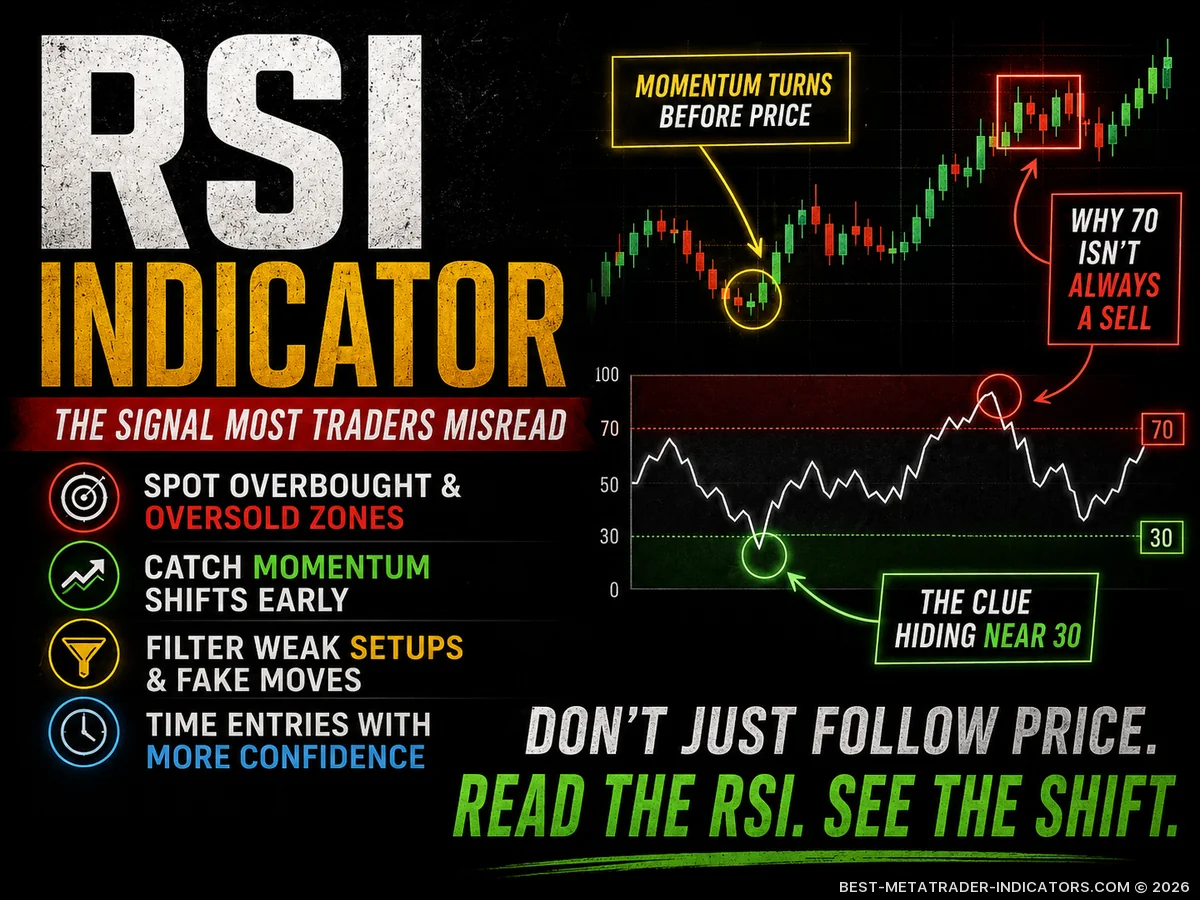 RSI Indicator analysis showing why the 70 and 30 levels may hide more than simple buy and sell signals